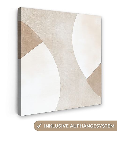 OneMillionCanvasses® Leinwandbild Braun - Japandi - günstig online kaufen