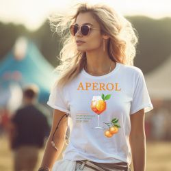 MAKAYA Print-Shirt Damen mit Aperol Spritz günstig online kaufen