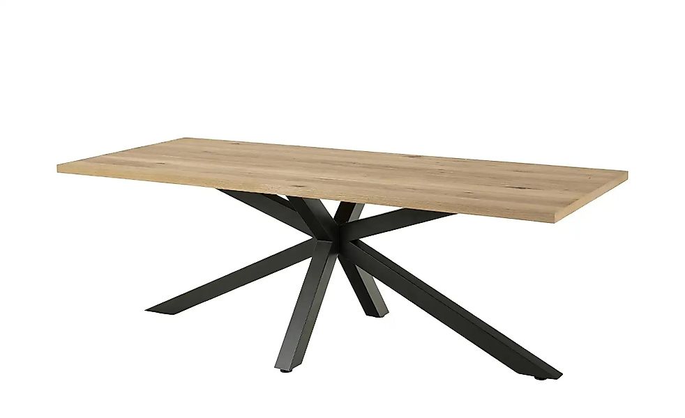 Esstisch 220 x 90 cm Maks ¦ holzfarben ¦ Maße (cm): B: 90 H: 75,5 Tische > günstig online kaufen