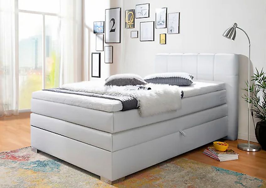 INOSIGN Boxspringbett "Airdrie", inkl. Bettkasten und Topper günstig online kaufen