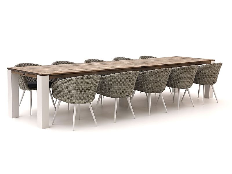 Manifesto Veruno/ROUGH-X 400 cm Gartenmöbel-Set 11-teilig günstig online kaufen