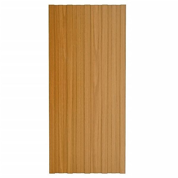 vidaXL Deckenplatten Dachpaneele 36 Stk. Verzinkter günstig online kaufen