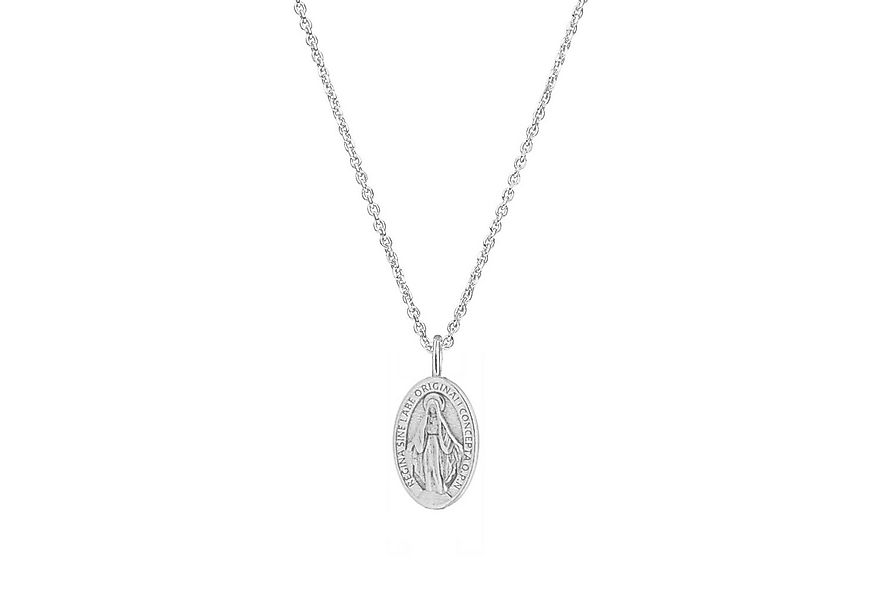 SCHOSCHON Kette mit Anhänger Madonna Wundertätige Medaille Kette 925 Silber günstig online kaufen