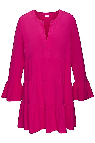 LASCANA Longbluse, mit modischen Volants günstig online kaufen