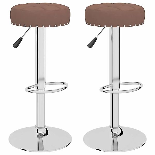 vidaXL Barhocker Barhocker 2 Stk. Braun günstig online kaufen