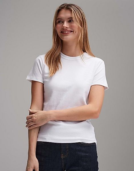 OPUS T-Shirt T-Shirt SAMUN Slim aus BCI Cotton Mix Baumwolle günstig online kaufen