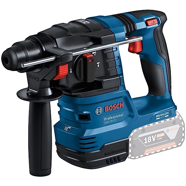 BOSCH Akku-Bohrhammer GBH 18V-22 Professional Akku-Bohrhammer, günstig online kaufen