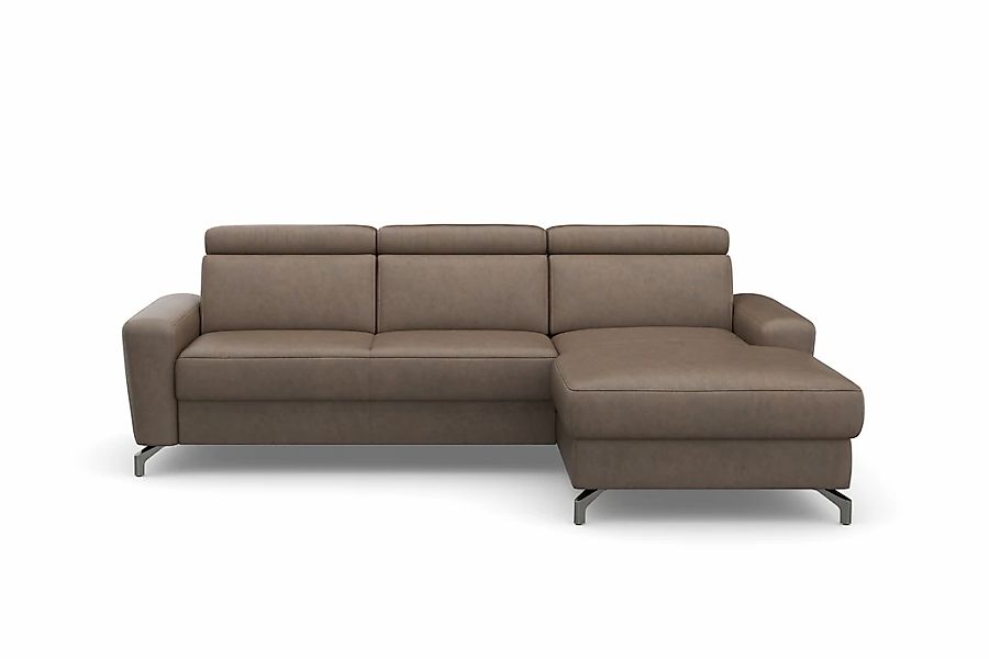 sit&more "Scarlett L-Form" inklusive Kopfteilverstellung, wahlweise mit Bet günstig online kaufen