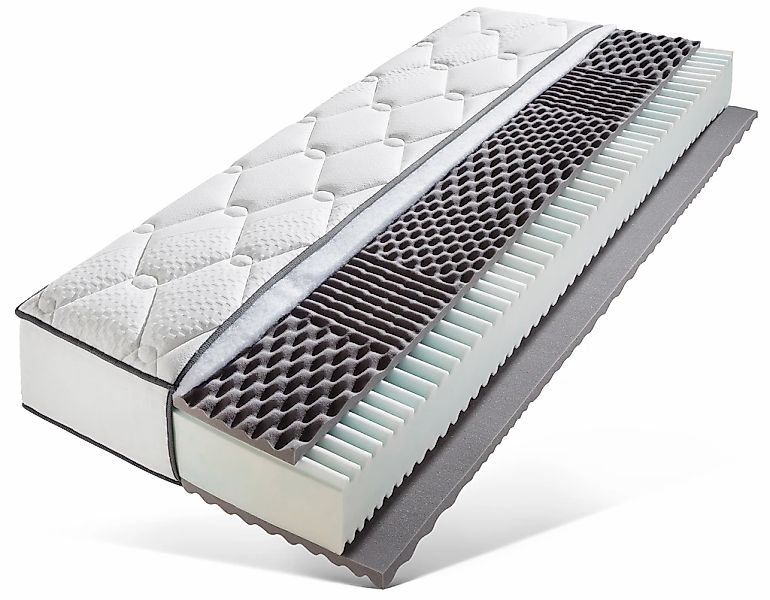 Breckle Komfortschaummatratze "Double Comfort" 30 cm hoch Raumgewicht: 28 k günstig online kaufen
