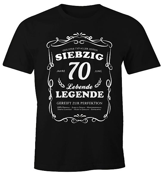 MoonWorks Print-Shirt Herren Geschenk T-Shirt Geburtstag günstig online kaufen