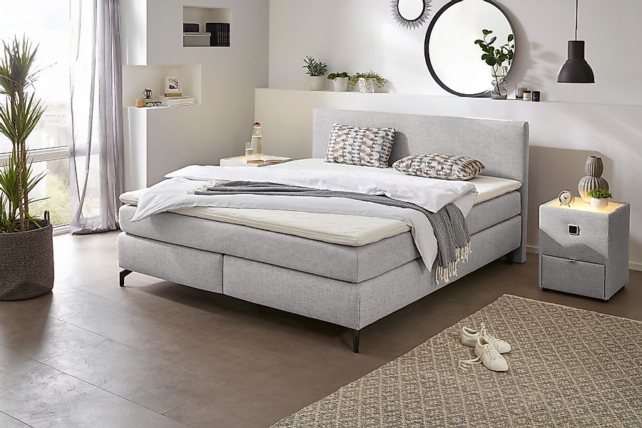 INOSIGN Boxspringbett ""Alinas" Topseller, inkl. Topper", erhältlich in unt günstig online kaufen