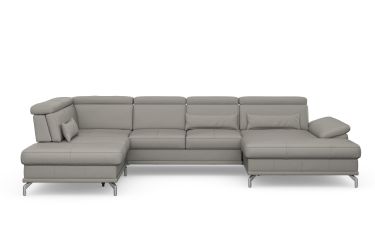 sit&more Wohnlandschaft "Cabrio U-Form, B: 359 cm, mit Sitztiefen-, Arm- & günstig online kaufen