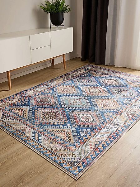 benuta Teppich George, rechteckig, Höhe: 5 mm, Vintage-Look, Kurzflor, Tepp günstig online kaufen