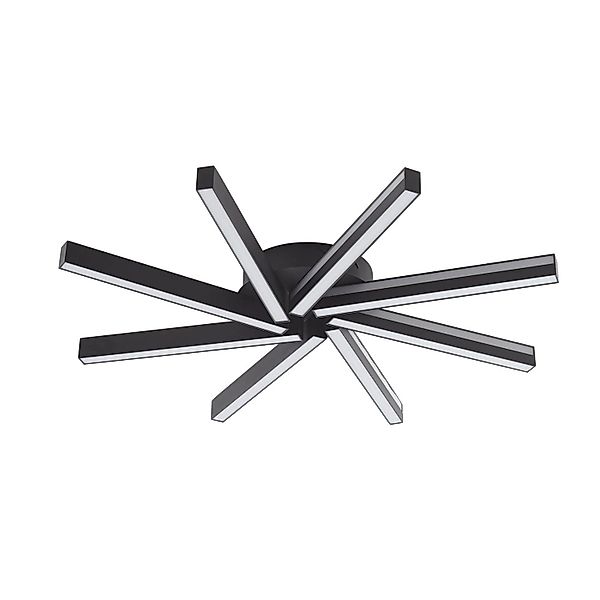 Lucande LED Smart Home Deckenlampe Tjado 10013020 Dimmbar mit Leselampe Mod günstig online kaufen