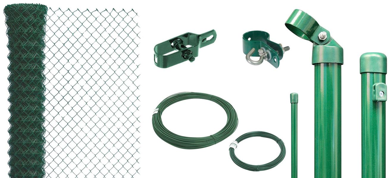 Alberts Maschendrahtzaun Höhe: 80 - 200 cm, Gesamtlänge: 15 - 100 m, zum Ei günstig online kaufen