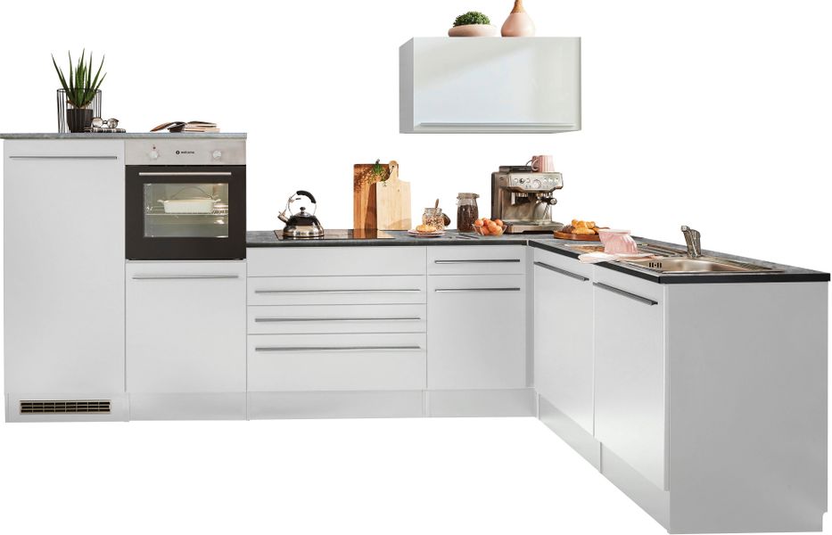 BASIC by Balculina Winkelküche "Jazz" Stellbreite 320/175 cm, wahlweise mit günstig online kaufen