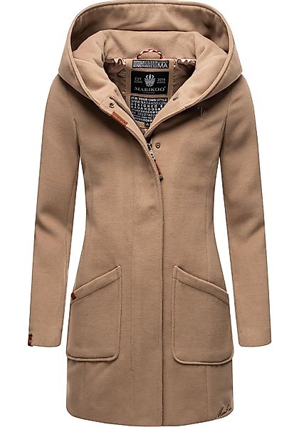 Marikoo Wintermantel "Maikoo" hochwertiger Mantel in Wollmantel-Optik mit g günstig online kaufen