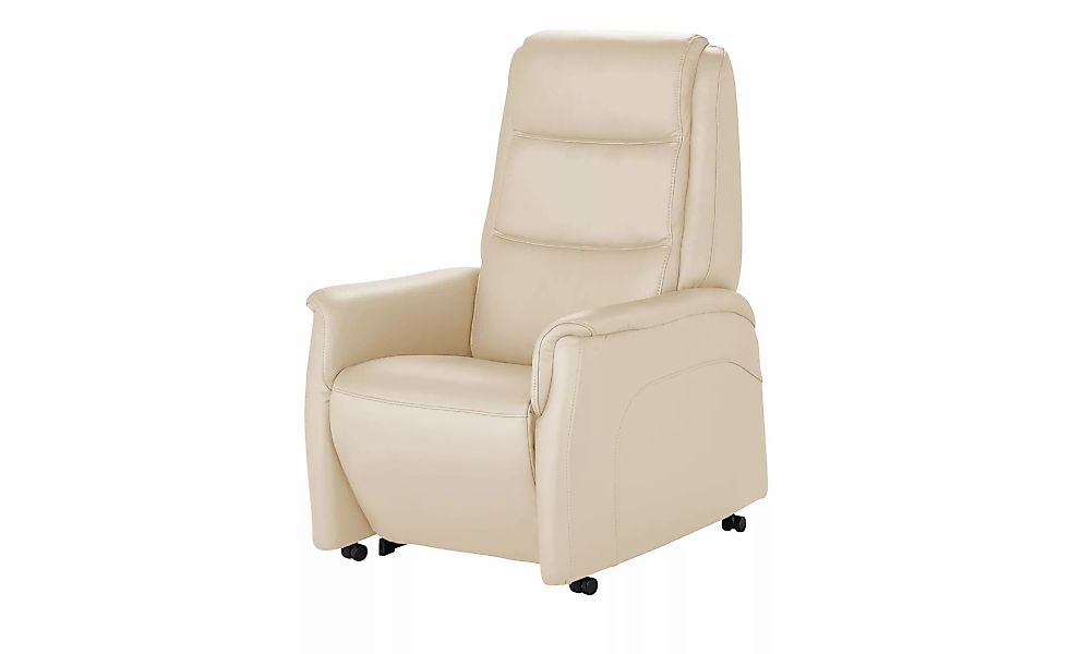 Hukla Ledersessel mit Aufstehhilfe Dean ¦ beige ¦ Maße (cm): B: 70 H: 107 T günstig online kaufen