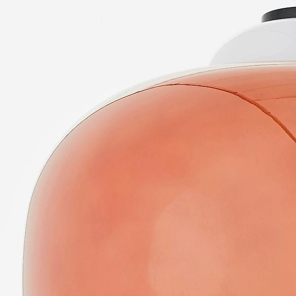 Hängelampe Blop aus Glas, orange günstig online kaufen