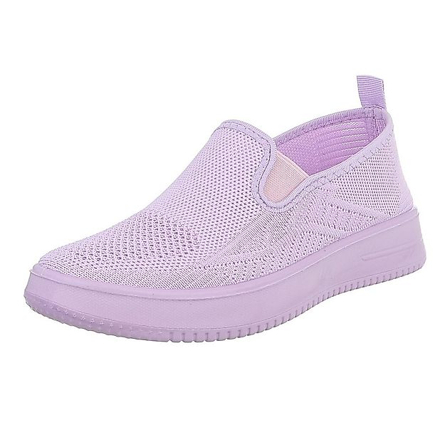 Ital-Design Damen Low-Top Freizeit Slipper (88843556) Flach Sneakers Low in günstig online kaufen