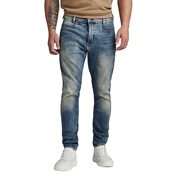 G-Star Herren Jeans D-STAG 3D SLIM Fit - Blau - Medium Aged günstig online kaufen
