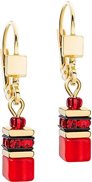 COEUR DE LION Paar Ohrhänger Schmuck Edelstahl GeoCUBE® Iconic Lite Würfelk günstig online kaufen