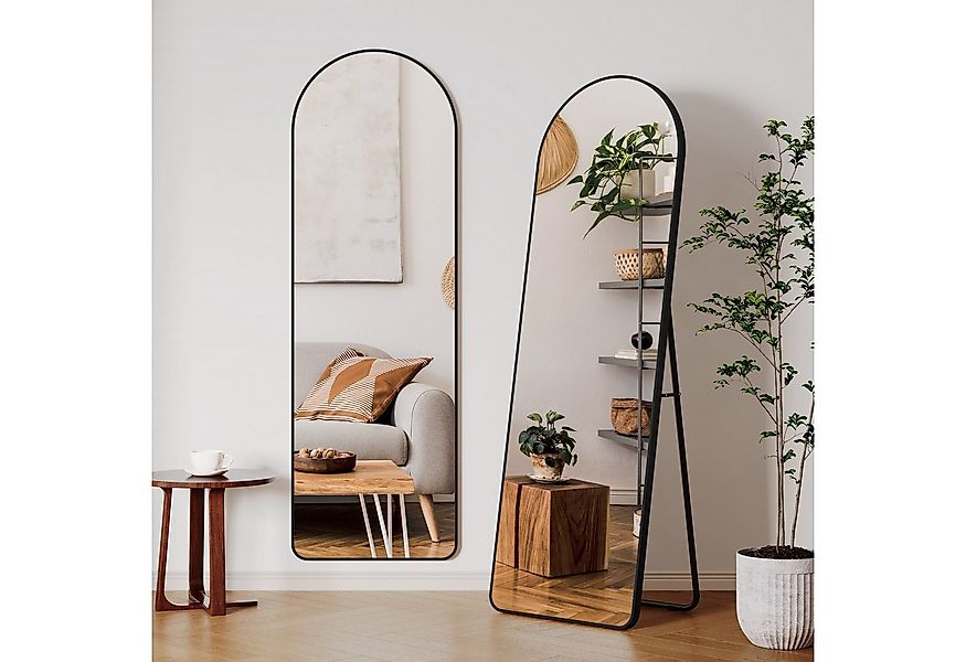 TLGREEN Ganzkörperspiegel 53/50x163cm Standspiegel mit Metallrahmen, (HD gr günstig online kaufen