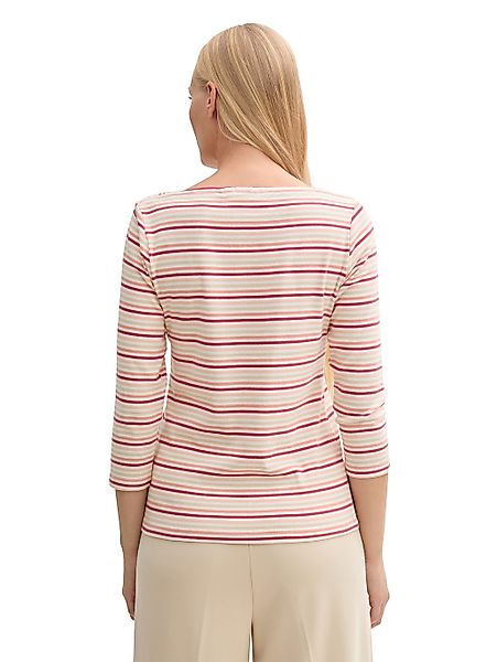 TOM TAILOR Langarmshirt, mit Herz Print günstig online kaufen