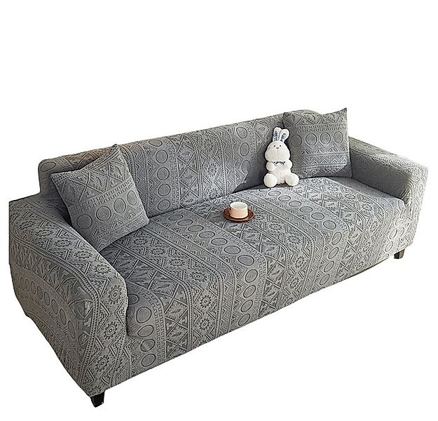Kaket Sofahusse Stretch-Sofabezug Elastisch Couch Sesselbezug mit dezentem günstig online kaufen