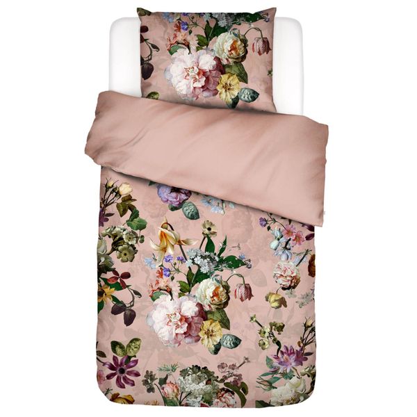 Essenza Bettwäsche Fleur Evening rose Satin, günstig online kaufen
