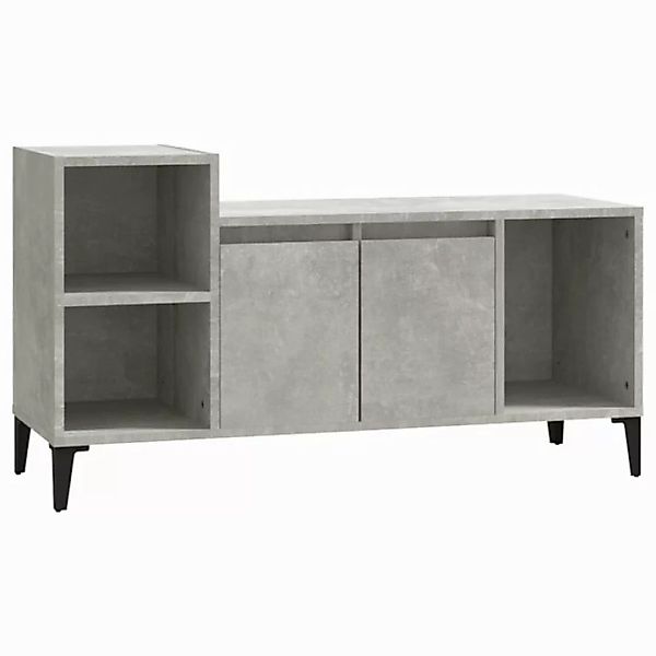 vidaXL TV-Schrank TV-Schrank Betongrau 100x35x55 cm Spanplatte günstig online kaufen