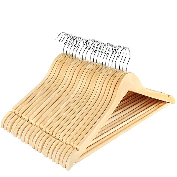 ElitVita Kleiderbügel Holz Bügel mit Drehbar günstig online kaufen