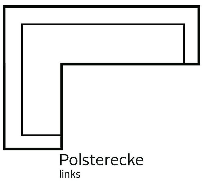 sit&more Ecksofa Basel L-Form, wahlweise mit günstig online kaufen