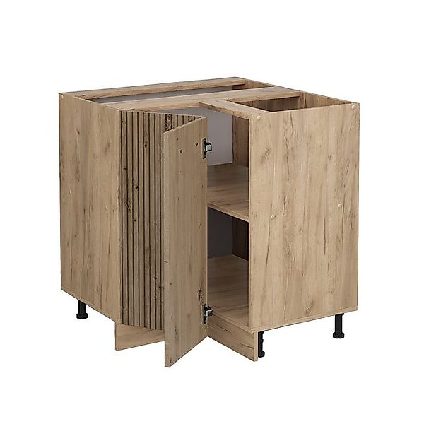 Vicco Eckunterschrank R-Line Artisan-Eiche/Goldkraft Eiche 76 cm AP Eiche günstig online kaufen