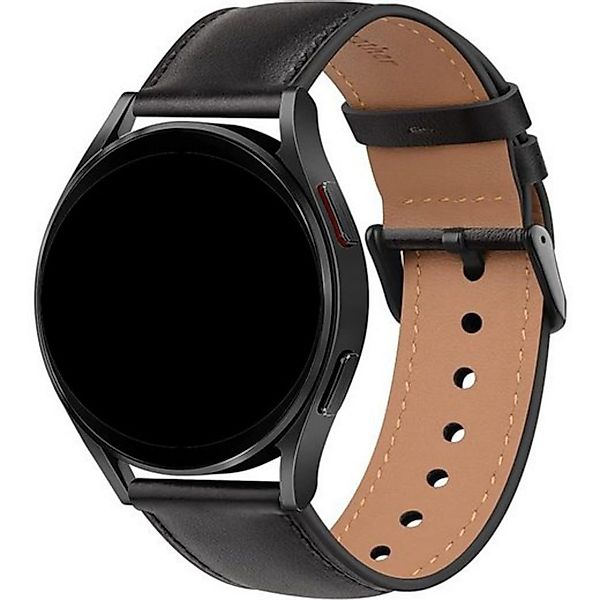ibettertec Smartwatch-Armband Leder Uhrenarmband 22mm für günstig online kaufen