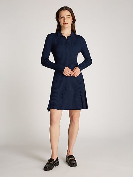 Tommy Hilfiger Strickkleid RAYON CABLE F&F günstig online kaufen