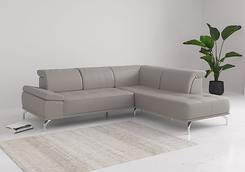 PLACES OF STYLE Ecksofa "Caluna" Inkl.Sitztiefenverstellung, wahlweise mit günstig online kaufen