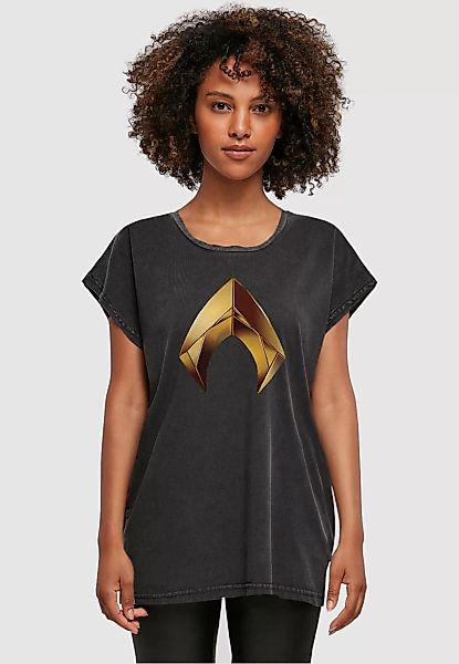 ABSOLUTE CULT T-Shirt "ABSOLUTE CULT Damen Ladies Aquaman - Emblem Acid Was günstig online kaufen