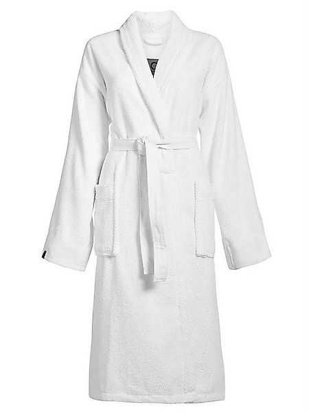 Essenza Damenbademantel Connect Organic Uni, Langform, Baumwolle, Schalkrag günstig online kaufen