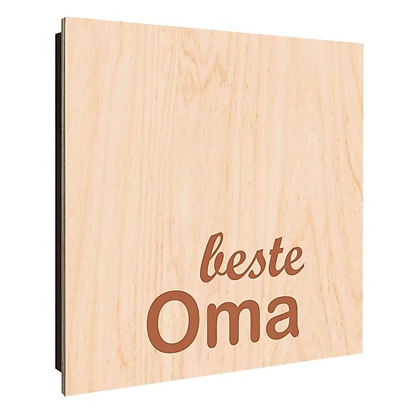 Banjado Schlüsselkasten Holz 30x30cm Schwarz Scharnier Rechts 50 Haken Desi günstig online kaufen