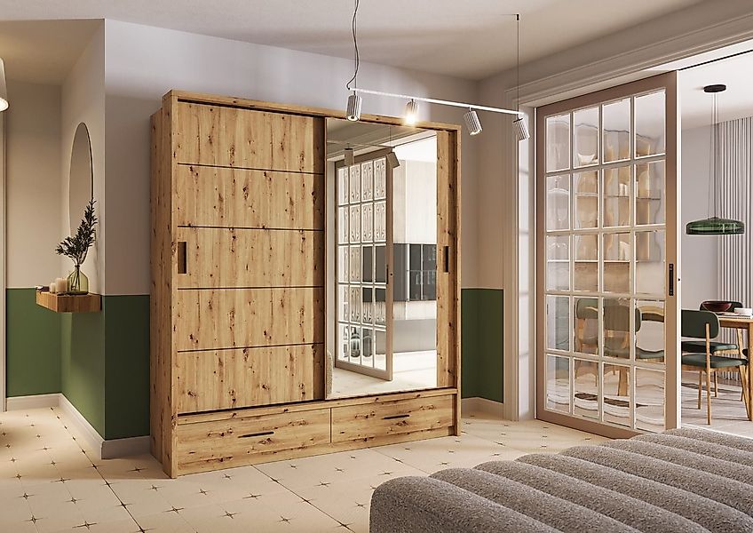 Compleo Kleiderschrank ARTI 05 mit 2 günstig online kaufen