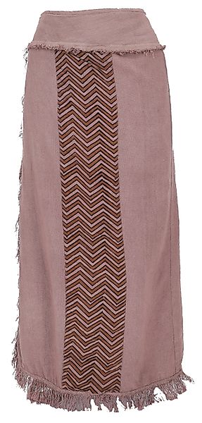 Guru-Shop Minirock Boho Wickelrock mit Tribaldruck günstig online kaufen