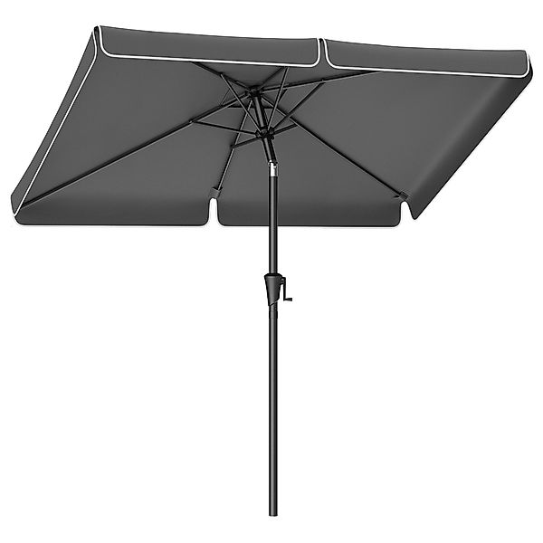 SONGMICS Sonnenschirm, Balkonschirm, UPF 50+, beidseitig günstig online kaufen