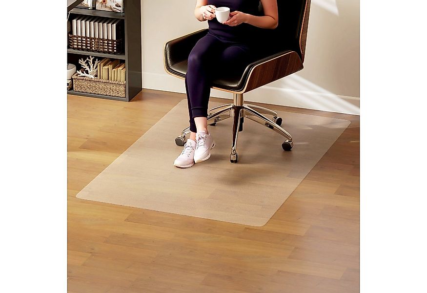 HOMCOM Bodenschutzmatte 100 x 150 cm, kratzfest, Stuhlunterlage, 1-St., Bür günstig online kaufen