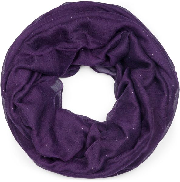 styleBREAKER Loop Loop mit Glitzer unifarben, günstig online kaufen