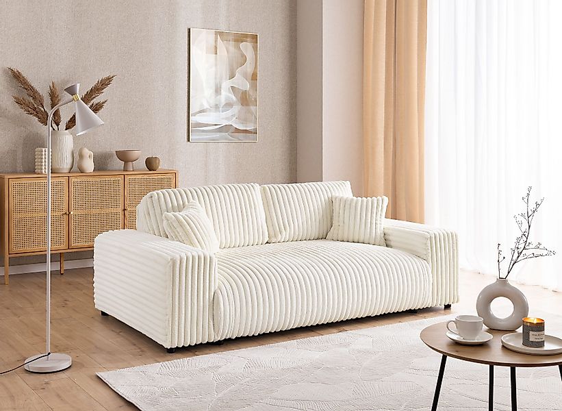 S-Style Möbel 3-Sitzer Sofa Mollis aus günstig online kaufen