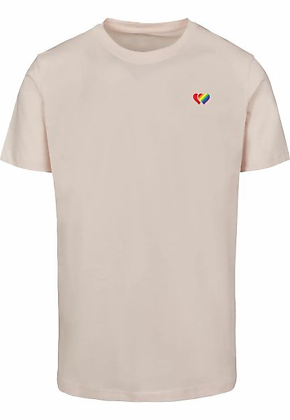 MisterTee T-Shirt "MisterTee Double Hearts Pride Tee" 1 Stk. tlg. günstig online kaufen