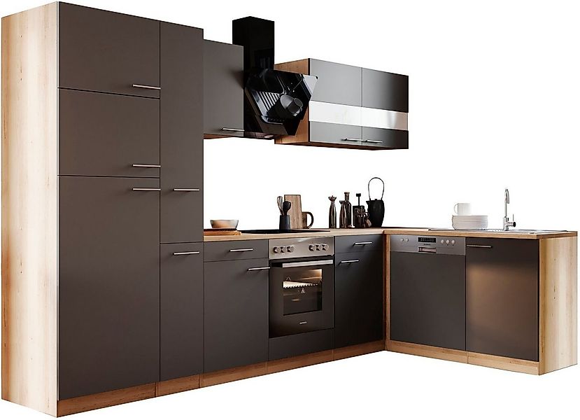 RESPEKTA Winkelküche Merle, Breite 310 cm, mit Soft-Close, in exklusiver Ko günstig online kaufen