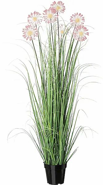 Creativ green Kunstgras »Grasbusch mit Pusteblume« günstig online kaufen