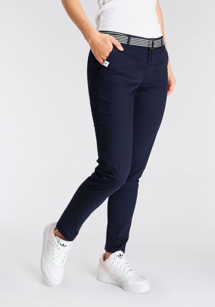 DELMAO Chinohose (Set, 2-tlg., mit Gürtel) günstig online kaufen